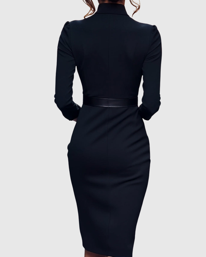 Vestido fiesta mujer estilo refinado elegante