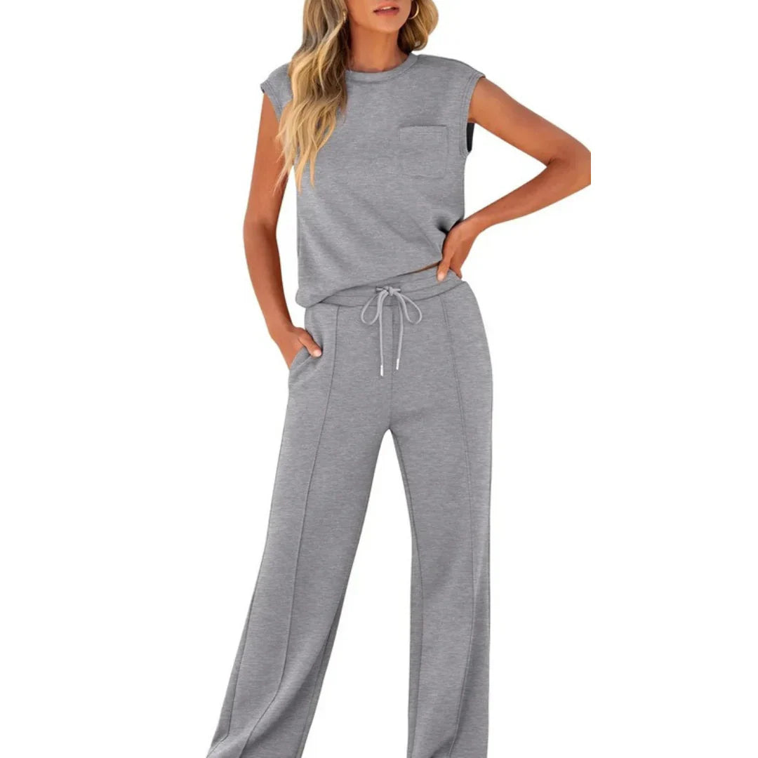 Conjunto Mujer de Lino Fresco Estilo Elegante