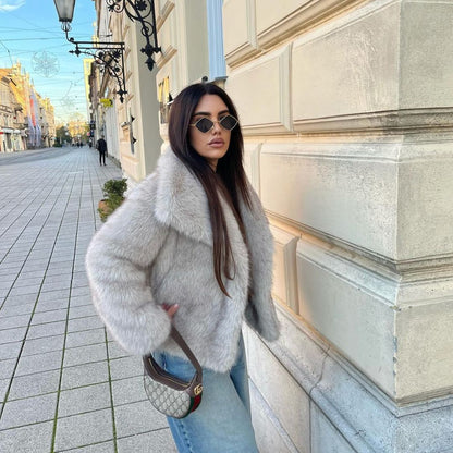 Abrigo Mujer de Lana Corte Elegante