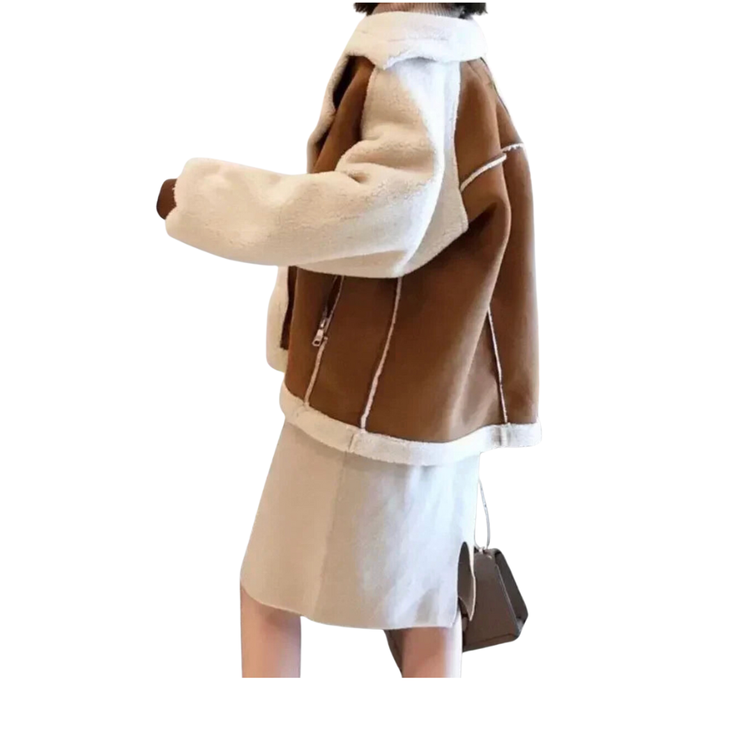 Chaqueta mujer de invierno con forro polar aislante