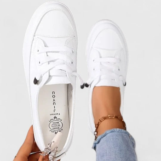 Zapatillas Mujer Clasicas Primavera Bajas con Cordones - Mavetta
