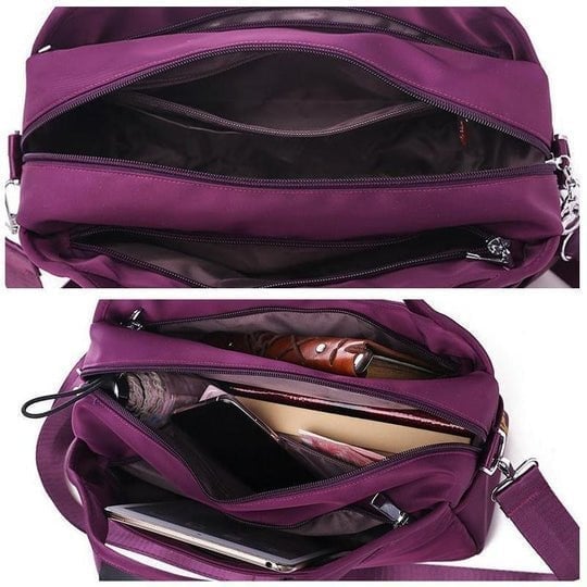Bolso mujer de piel elegante y seguro estilo mona