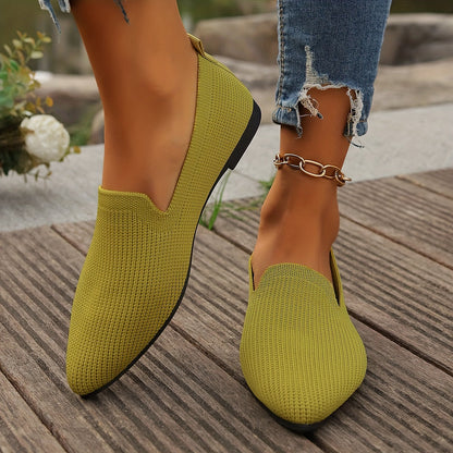 Zapatos planos mujer de material sintético cómodo