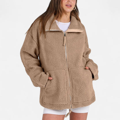 Chaqueta Invierno Mujer Corte Estructurado Cremallera - Mavetta