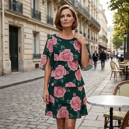 Vestido Verano Mujer Floral Ligero Suelto