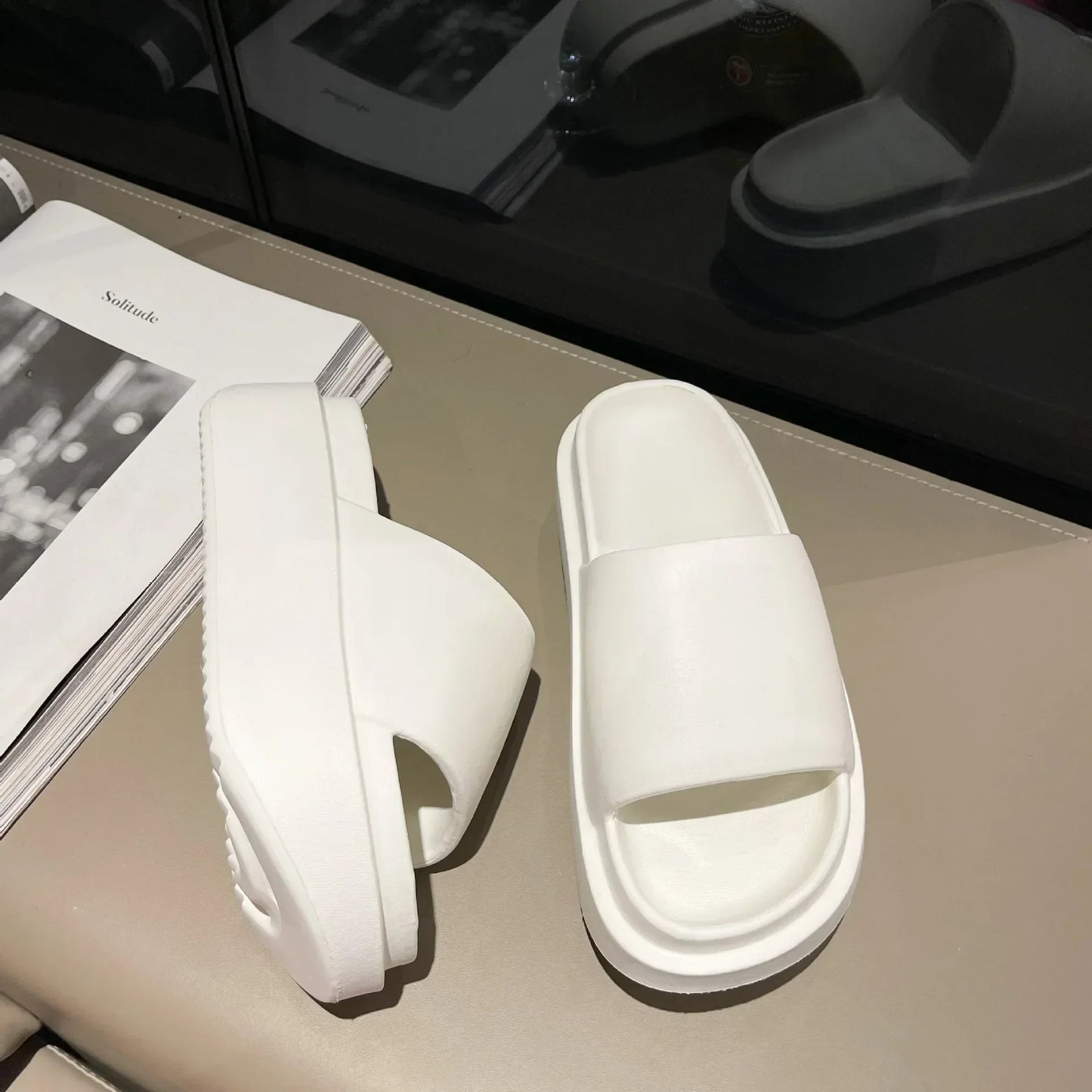 Sandalias Plataforma Mujer Comodas Ajuste Seguro