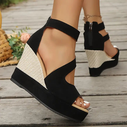 Sandalias Ortopédicas Mujer Cuña Comoda
