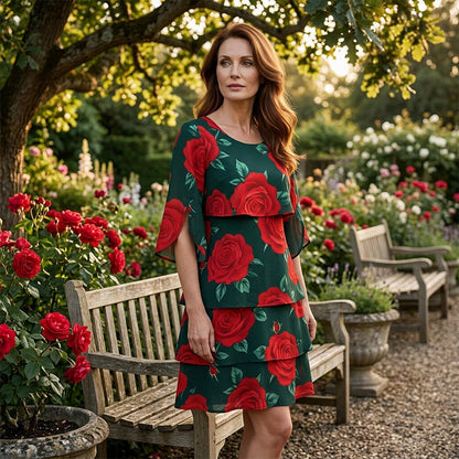 Vestido Verano Mujer Floral Ligero Suelto