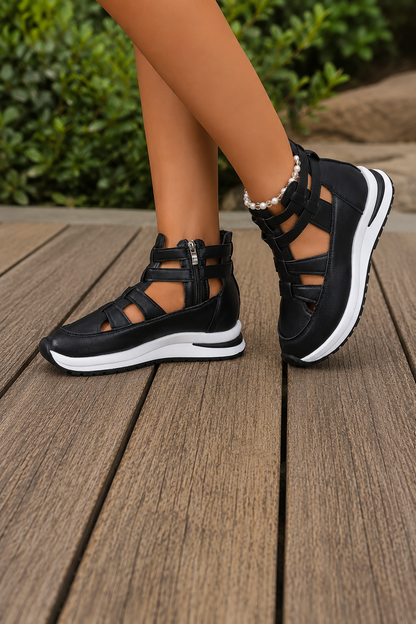 Sandalias Mujer Cuña Comodas Ajuste Ergonómico