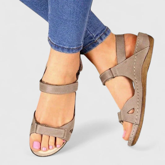 Sandalias Mujer Ortopédicas con Tiras al Tobillo y Confort - Mavetta