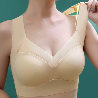 Sujetador Mujer Sin Aros Push Up Soporte Comodo Invisible