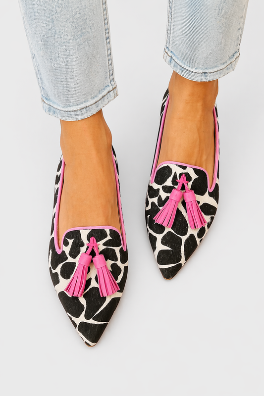 Mocasines Hombre Clásicos de Piel con Flecos - Mavetta