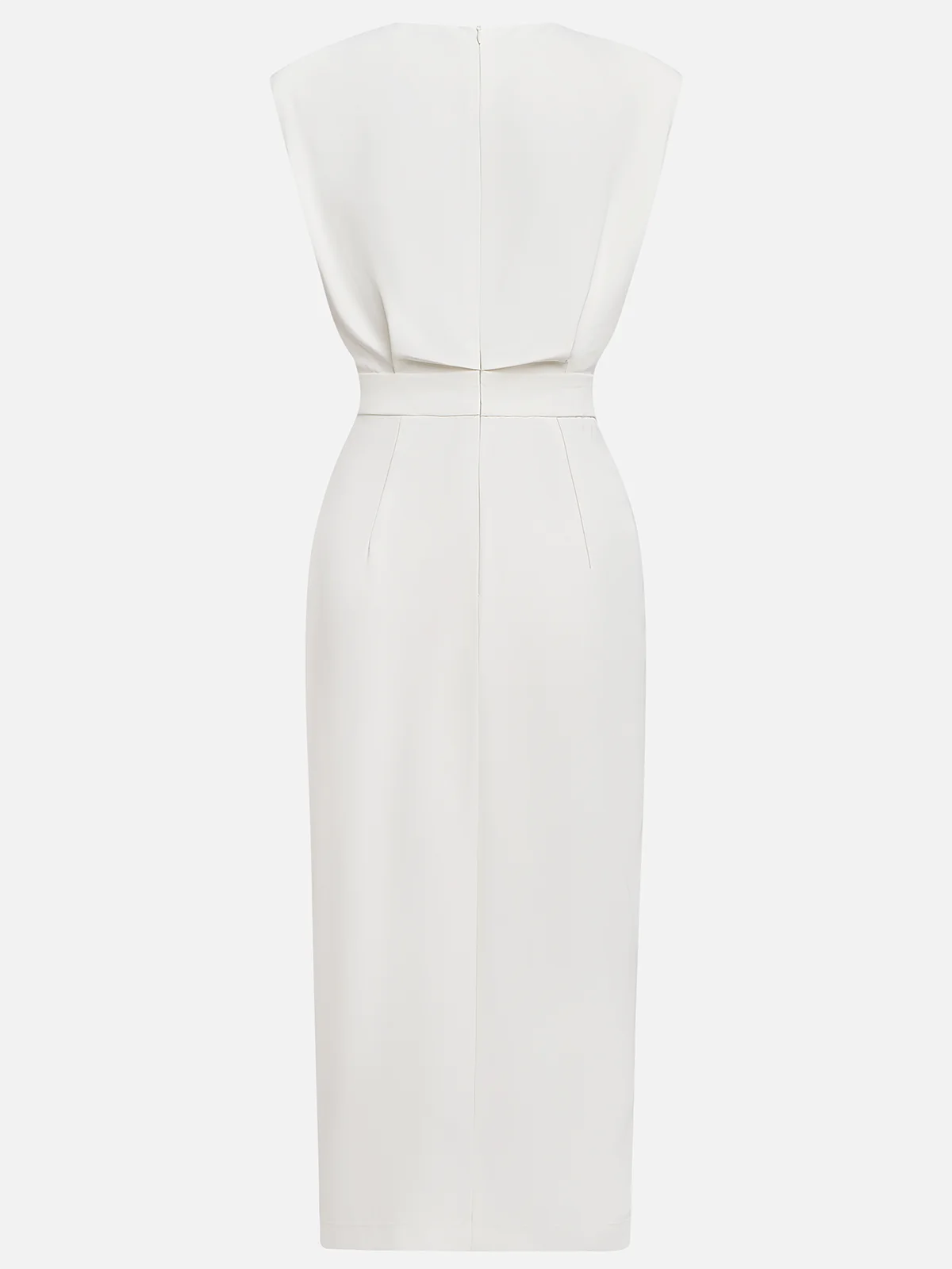 Vestido midi mujer con estilo atemporal y corte elegante