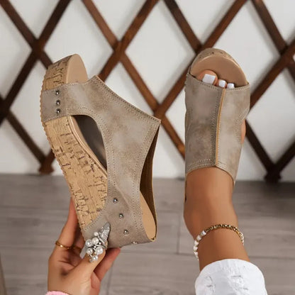 Sandalias Mujer Ortopédicas Acolchadas Comodidad Diaria