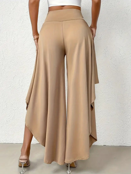 Vestido Mujer Elegante con Dobladillo Asimétrico