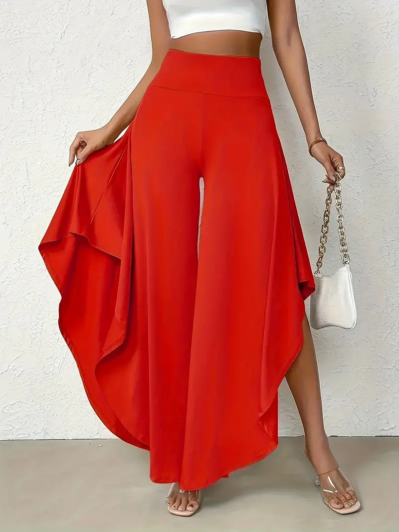 Vestido Mujer Elegante con Dobladillo Asimétrico
