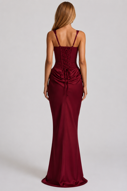 Vestido Corsé Mujer de Silueta Ajustada Elegante
