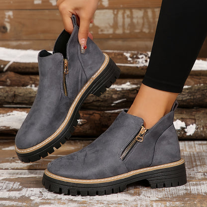 Botines Mujer Ortopédicos Suela Ergonómica Estampado Animal