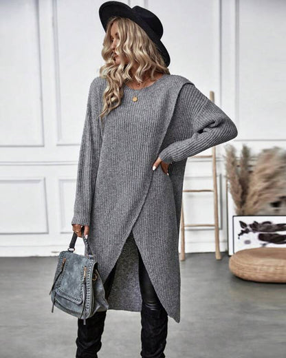 Vestido sudadera mujer oversize comodo y amplio