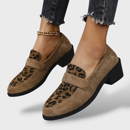 Zapatos Mujer Elegantes Estampado Animal Ajuste Clásico