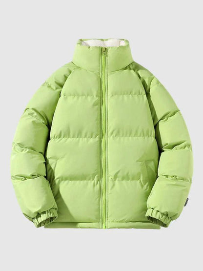 Chaqueta Puffer Hombre Acolchada Forro Polar