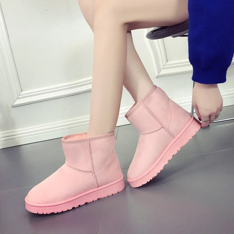 Botas Invierno Niña con Forro Cálido y Suela Antideslizante
