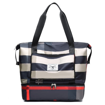 Bolsa de viaje mujer de lana ligera y grande