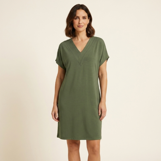 Vestido Mujer Elegante Corte Favorecedor - Mavetta