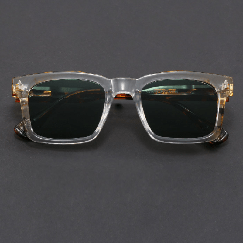 Gafas Sol Hombre Montura Acetato Lentes Protección UV400
