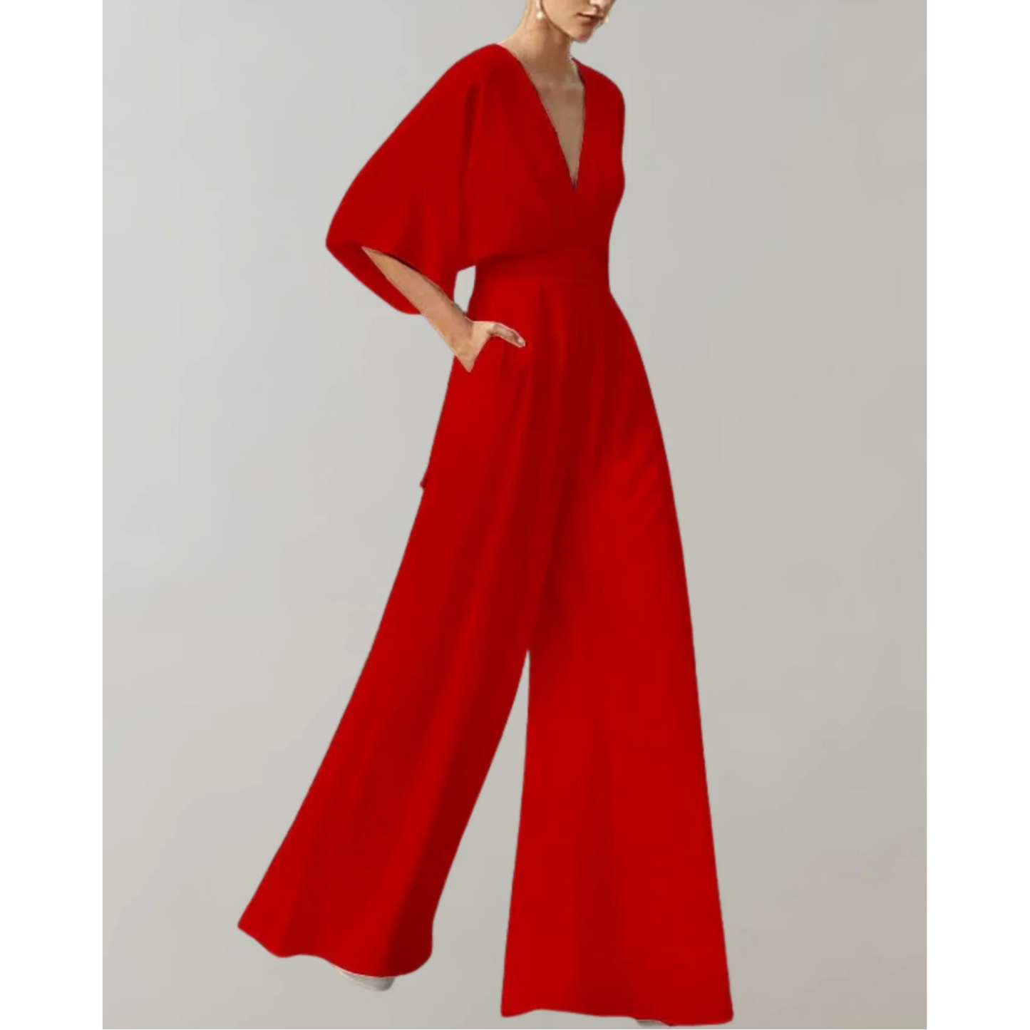 Mono Mujer Ajustado Pernera Ancha