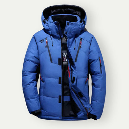 Chaqueta Invierno Hombre Aislante con Capucha