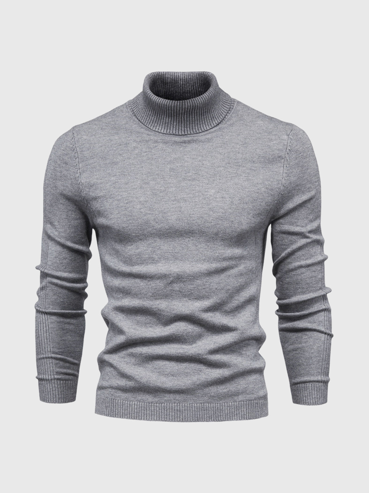 Jersey hombre Cuello alto Slim fit Ajustado