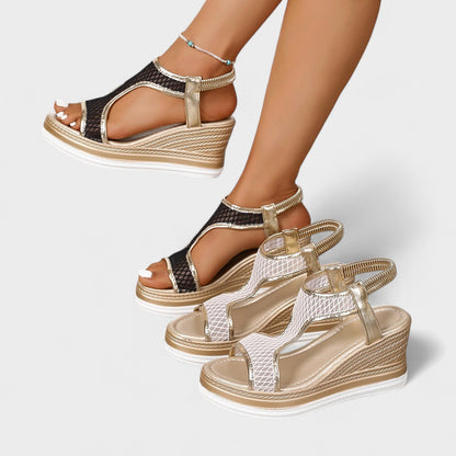 Sandalias ortopédicas mujer diseño elegante