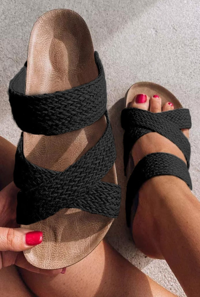Sandalias Mujer Verano Diseño Moderno Ajuste Confort
