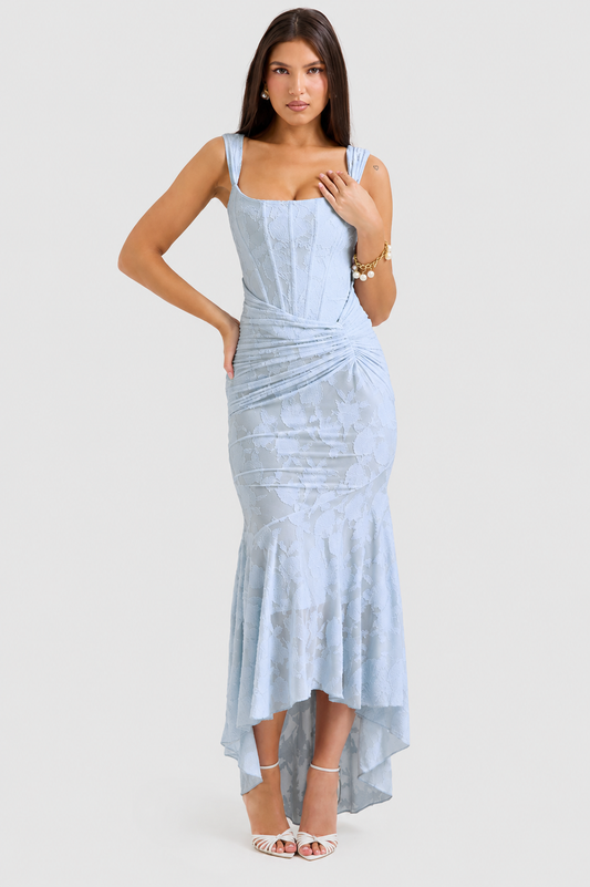 Vestido largo Mujer de encaje sin mangas - Mavetta