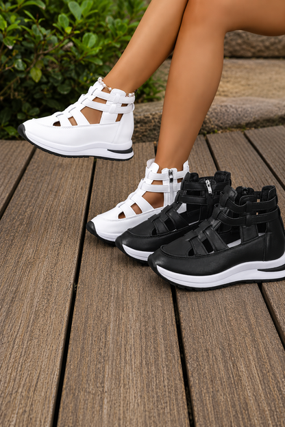 Sandalias Mujer Cuña Comodas Ajuste Ergonómico