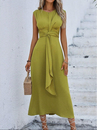 Vestido Mujer Sin Mangas Cintura Ajustable Ligero Comodo - Mavetta