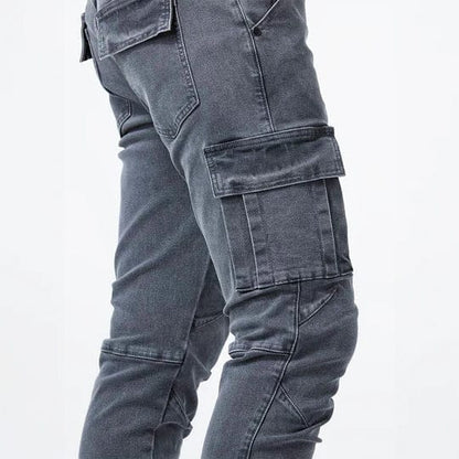 Pantalones Cargo Hombre Algodón Ajuste Moderno