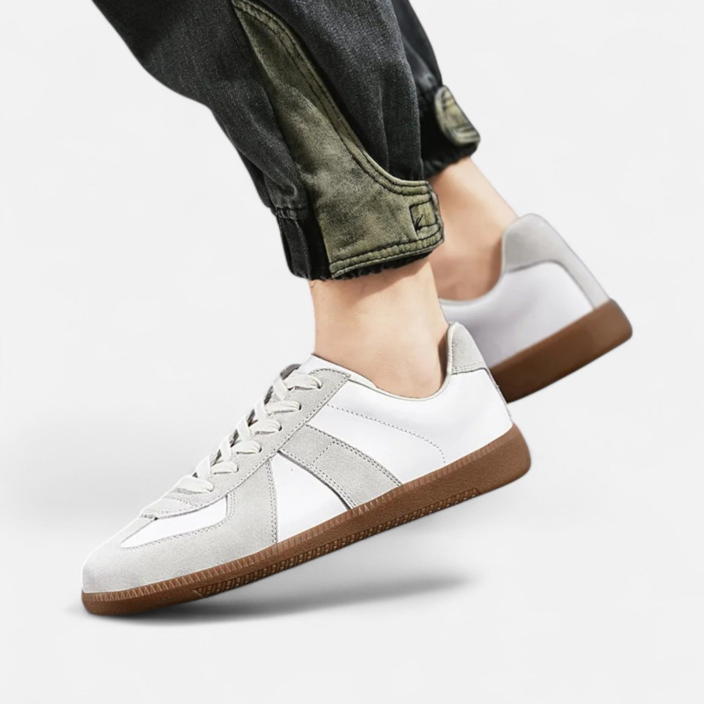 Zapatillas Hombre Estilo Retro Suela de Goma Informales