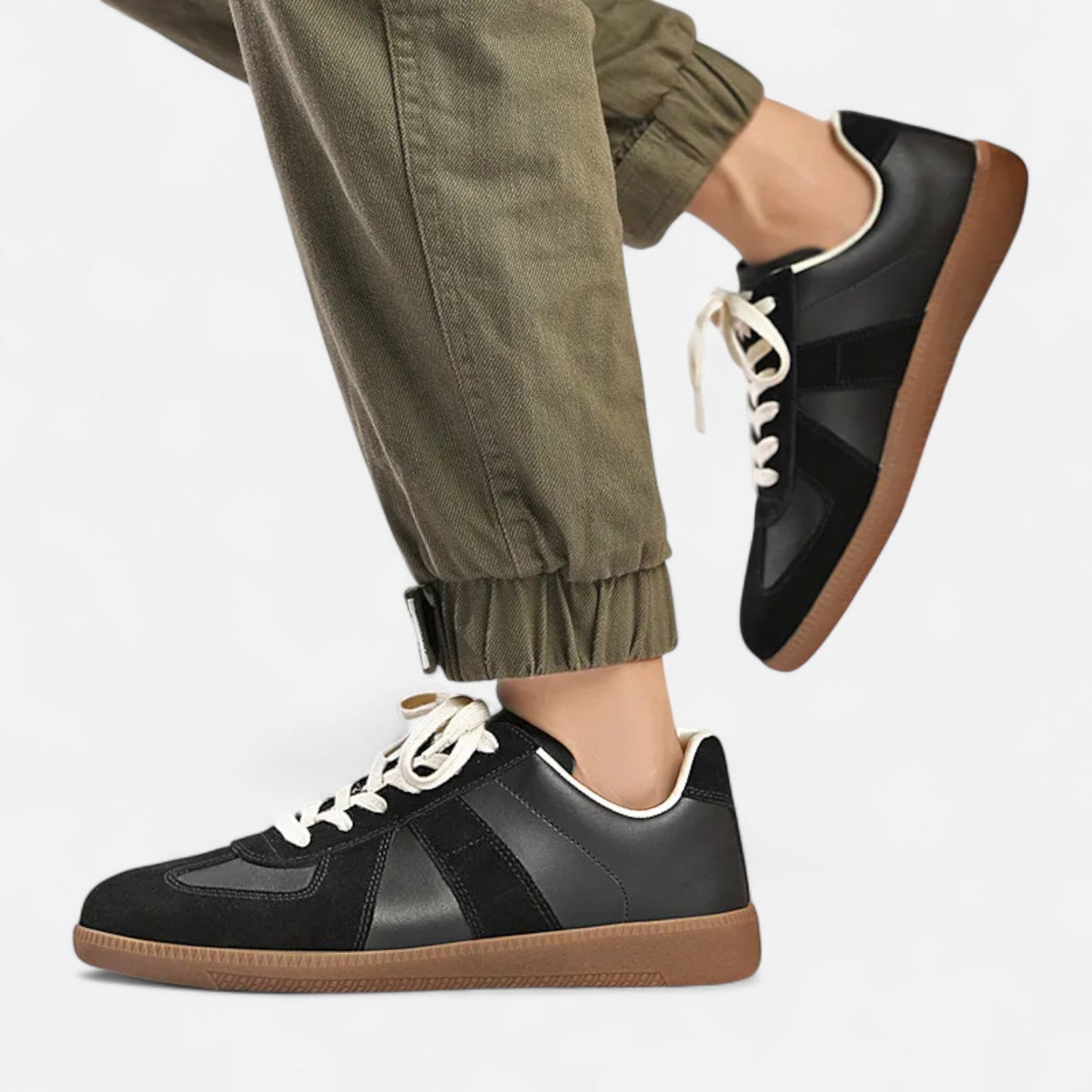 Zapatillas Hombre Estilo Retro Suela de Goma Informales