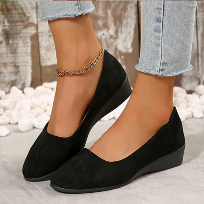 Zapatos de Cuña Mujer Ligeros y Comodos Ajuste Slip-On