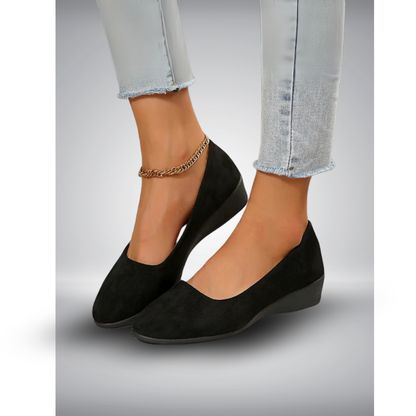Zapatos de Cuña Mujer Ligeros y Comodos Ajuste Slip-On