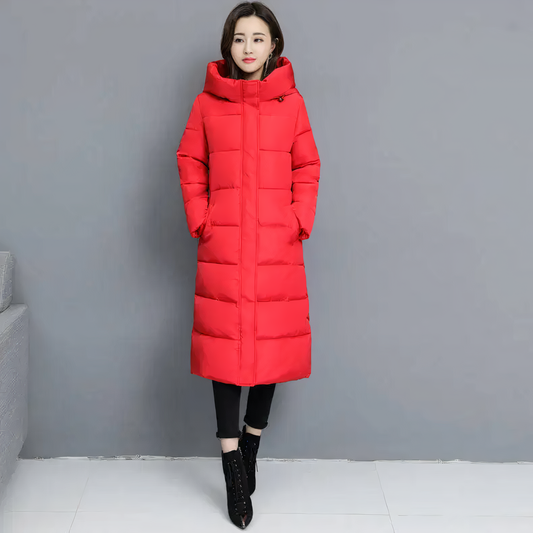 Abrigo Largo Mujer Acolchado Invierno - Mavetta