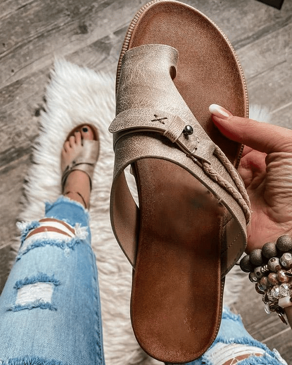 Chanclas Mujer Ortopédicas Tira Ajustable Confort