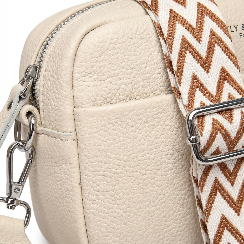 Bolso bandolera mujer ajustable compacto