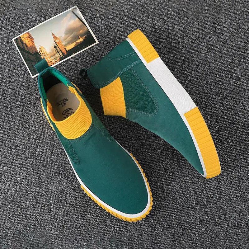Zapatillas Hombre Slip-on con Suela Flexible