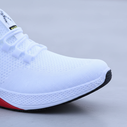 Zapatillas Running Hombre Malla Transpirable Cordones Elásticos Suela