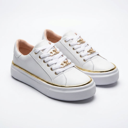 Zapatillas Plataforma Mujer con Detalles Modernos - Mavetta