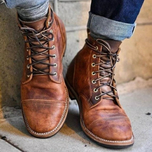 Botas Mujer de Cuero Media Altura Clásicas - Mavetta