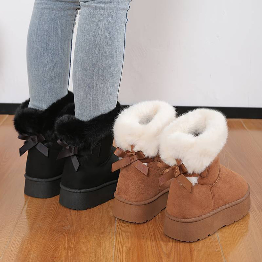 Botas Mujer Invierno Altas Suela Gruesa
